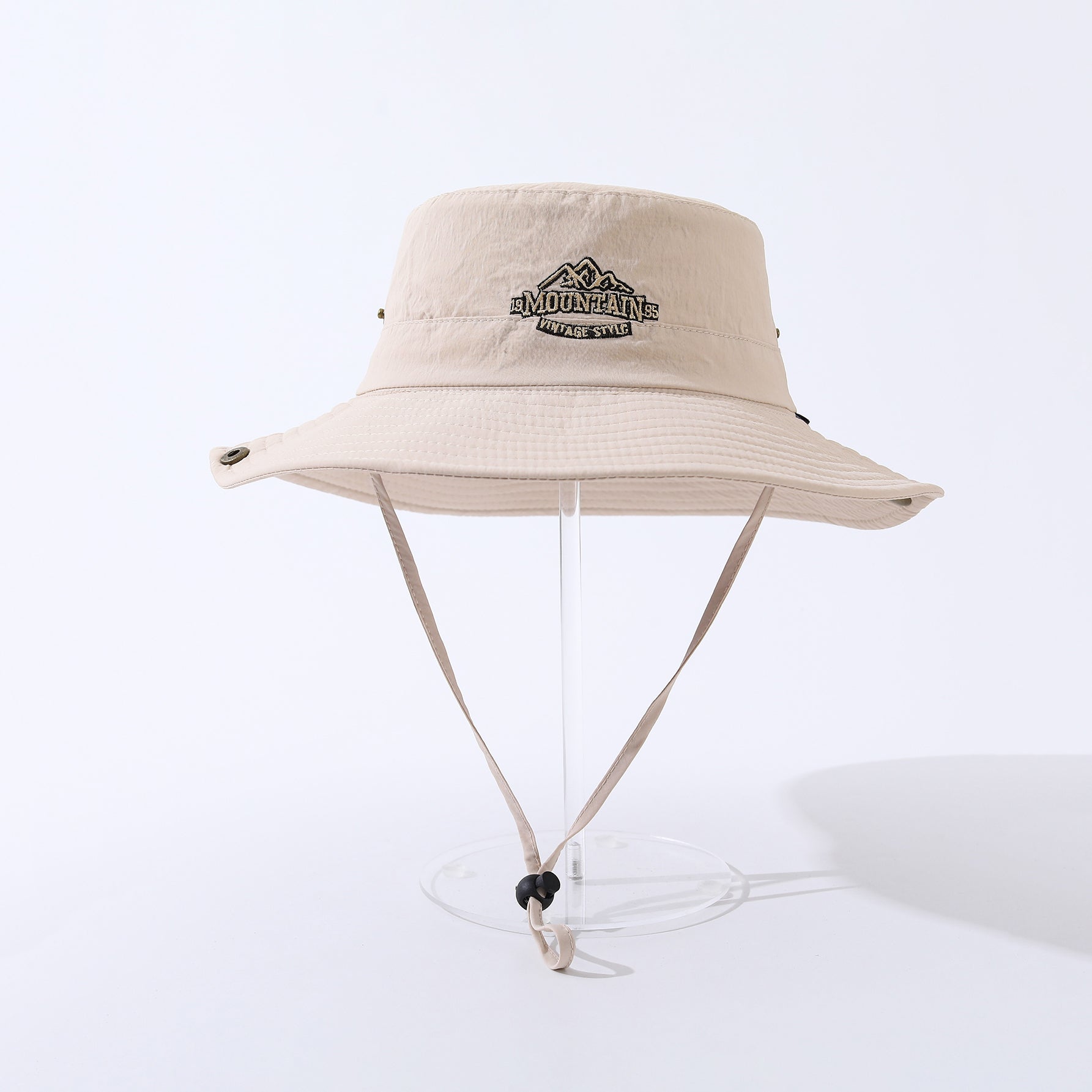 Outdoor Fischerhut mit Stickerei – Schnell trocknender Sonnenhut