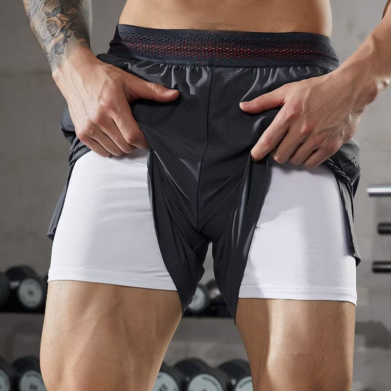 Men's Summer Two-Piece Set – Sport Casual Outfit with Shorts