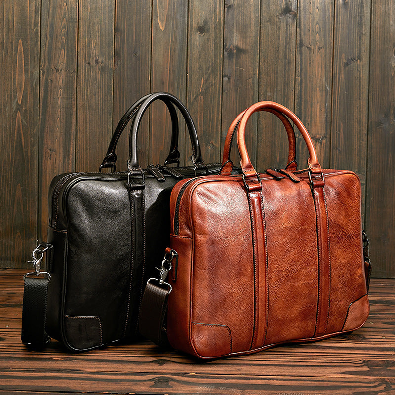 Exclusive Men's Leather Briefcase – Premium Business Bag