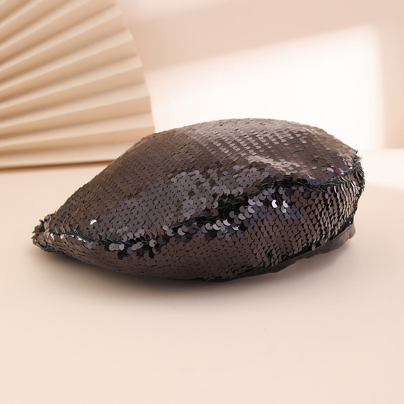 Luxury Women's Sequin Beret - Elegant Beret Trend