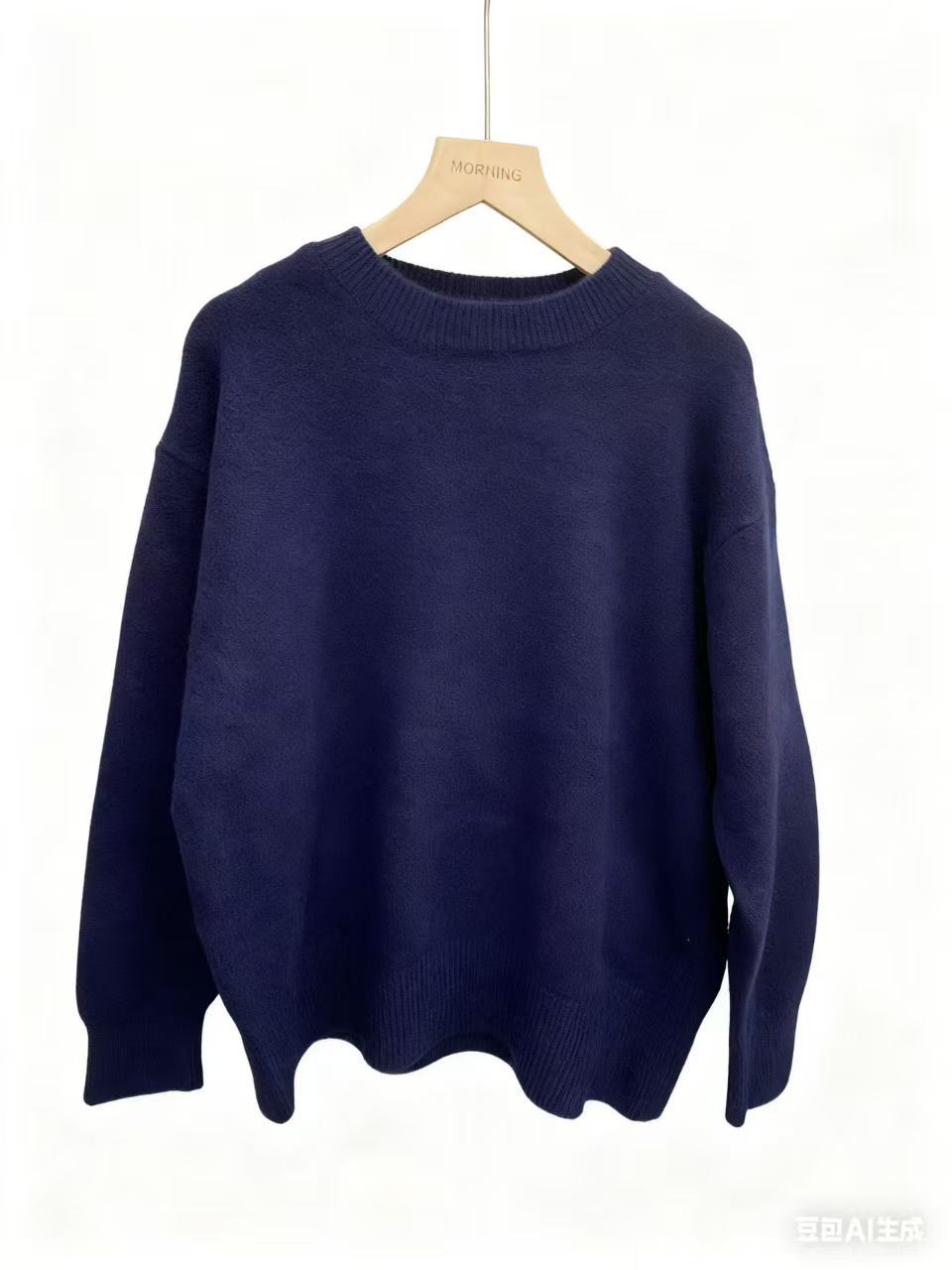 Versatile Women's Knitted Jumper – Loose Basic Pullover for Every Look
