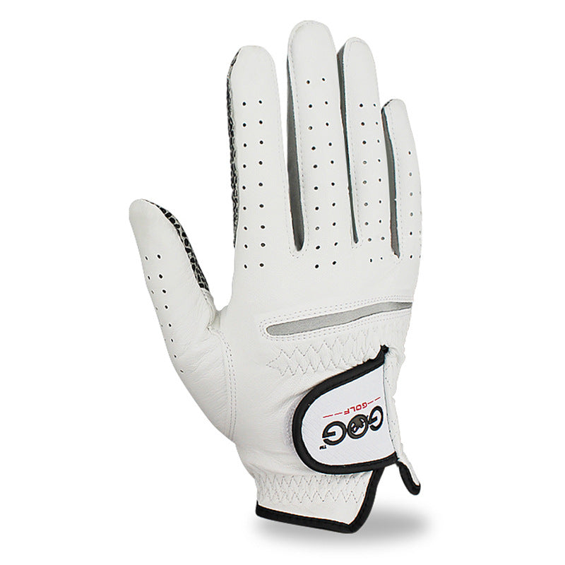 Golf Glove Leather Sheepskin Precise Grip Men's High-Quality
