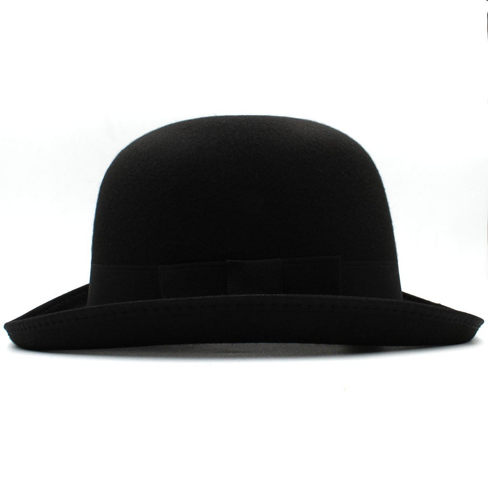 Men's Felt Hat Wool | British Classic Round Crown Elegant