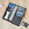 Premium Leder Geldbörse RFID | Reißverschluss | Herren Wallet