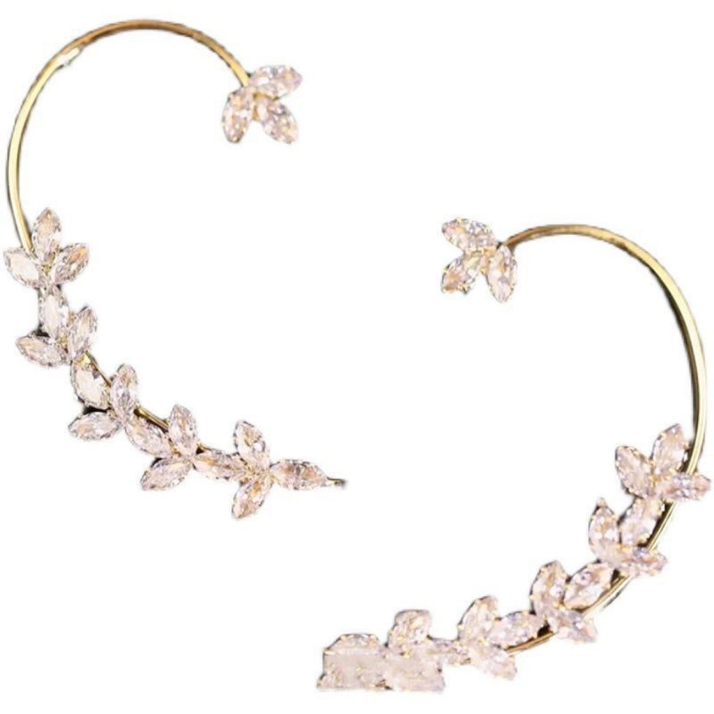 Elegant Leaf Earrings – Natural Stylish Drop Earrings for Women