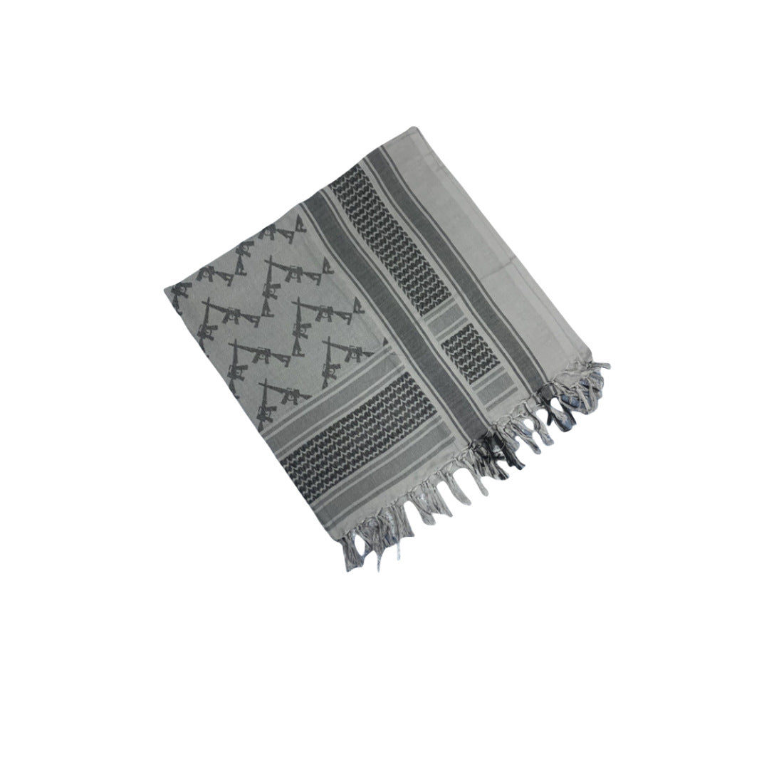 Men's Outdoor Scarf Tactical Jacquard Robust Versatile