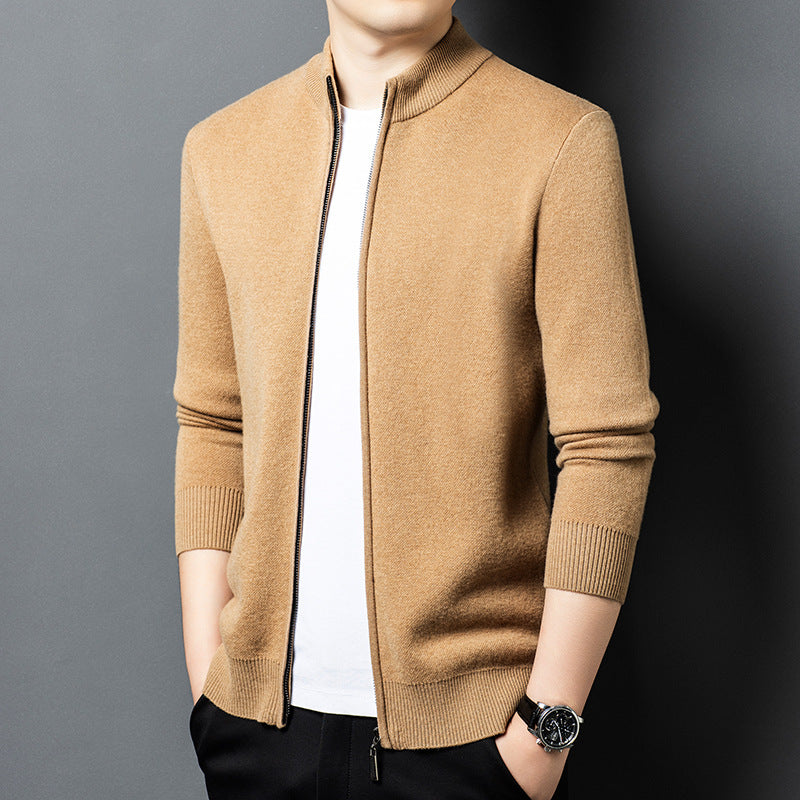 Men's Cardigan Business Casual – Autumn Winter Comfort Jacket
