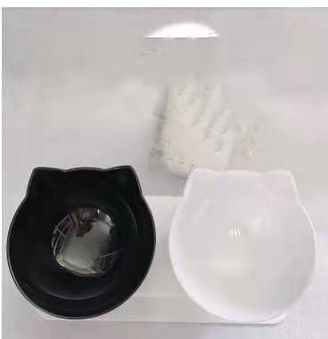 Double Bowl Dog Cat | Elevated Non-Slip Feeder Set