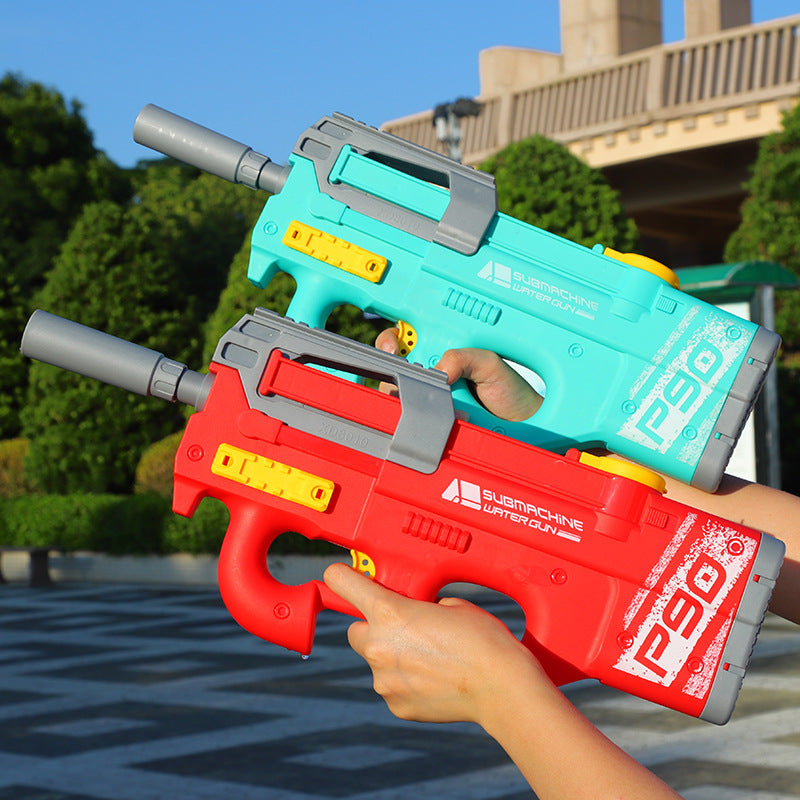 Electric Water Gun P90 | Large Capacity Outdoor Fun