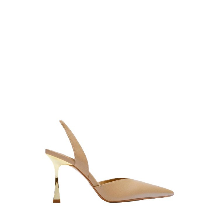 Women's Nude Elegant Pumps | Pointed Stiletto High Heels