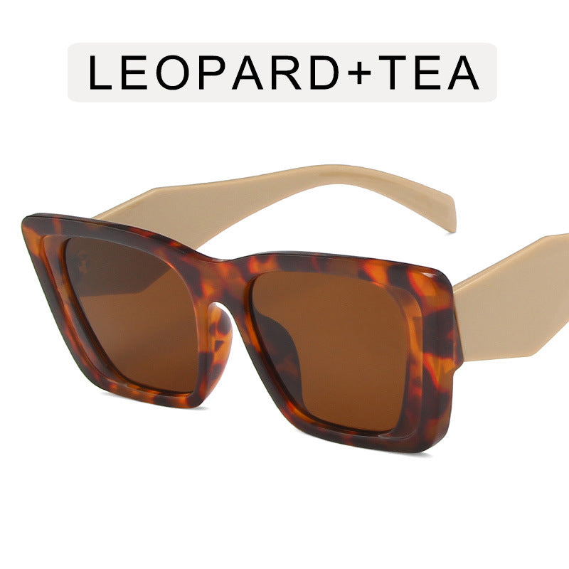 Retro Oversize Cat Eye Sonnenbrille | Damen UV400 Luxus