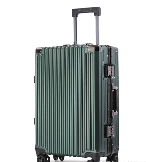 Aluminum Frame Hardshell Suitcase | Premium Trolley Secure & Stable