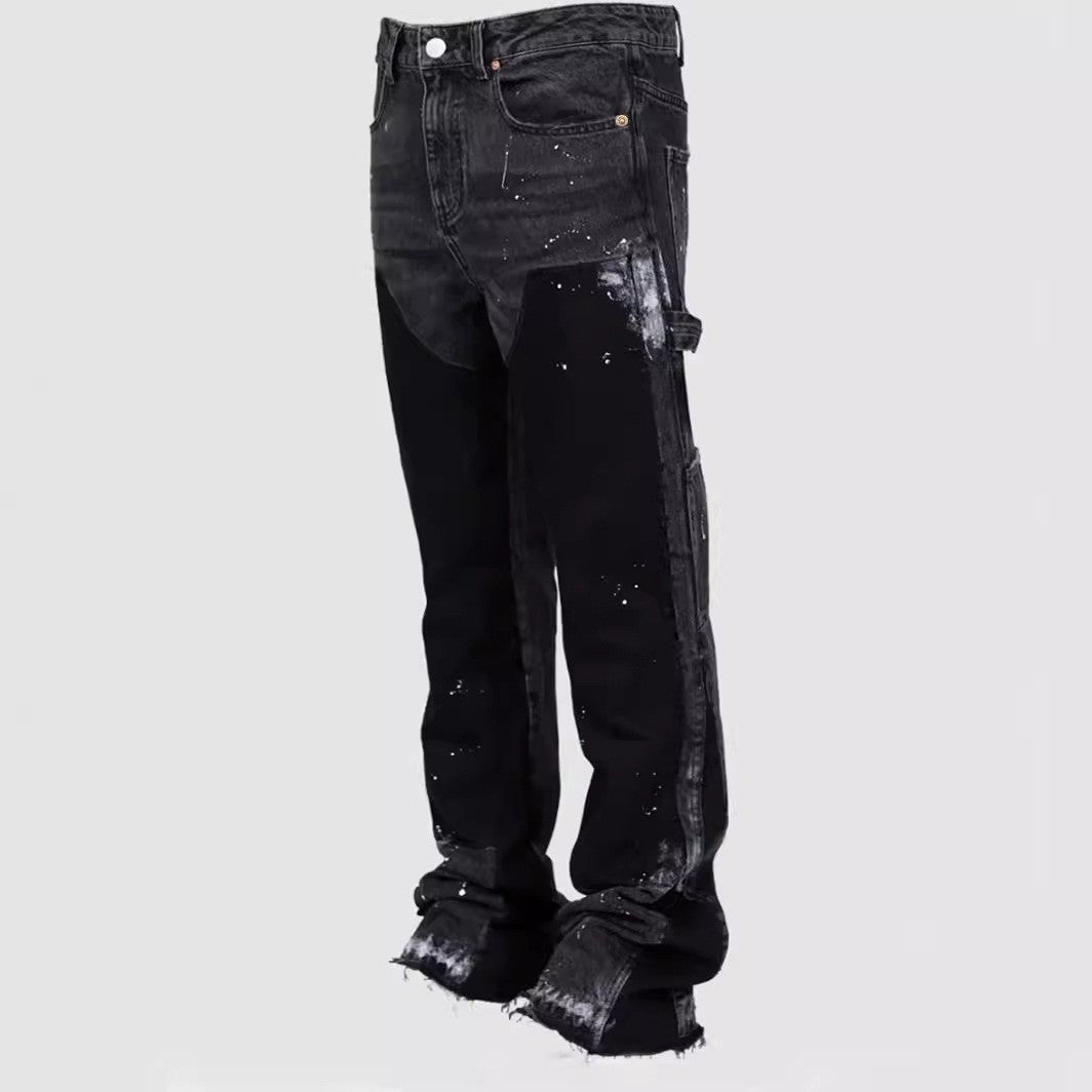 Men's Denim Work Pants – Durable Casual Jeans Work Trousers