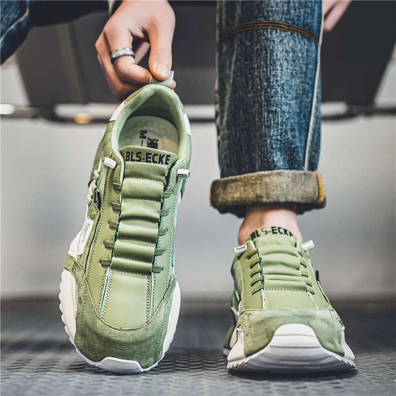 Men's sneakers with height-increasing thick sole | breathable non-slip