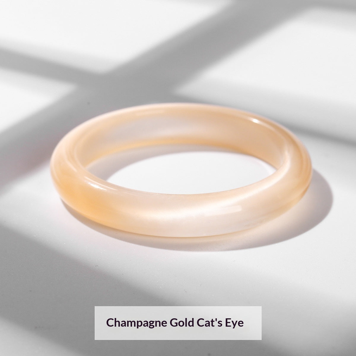 Eisartiges Katzenaugen-Armband für Damen, hochwertiges, eisähnliches weißes Mondlicht