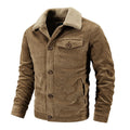 Herren Cordjacke Loose Fit – Modische Freizeitjacke Trend Style