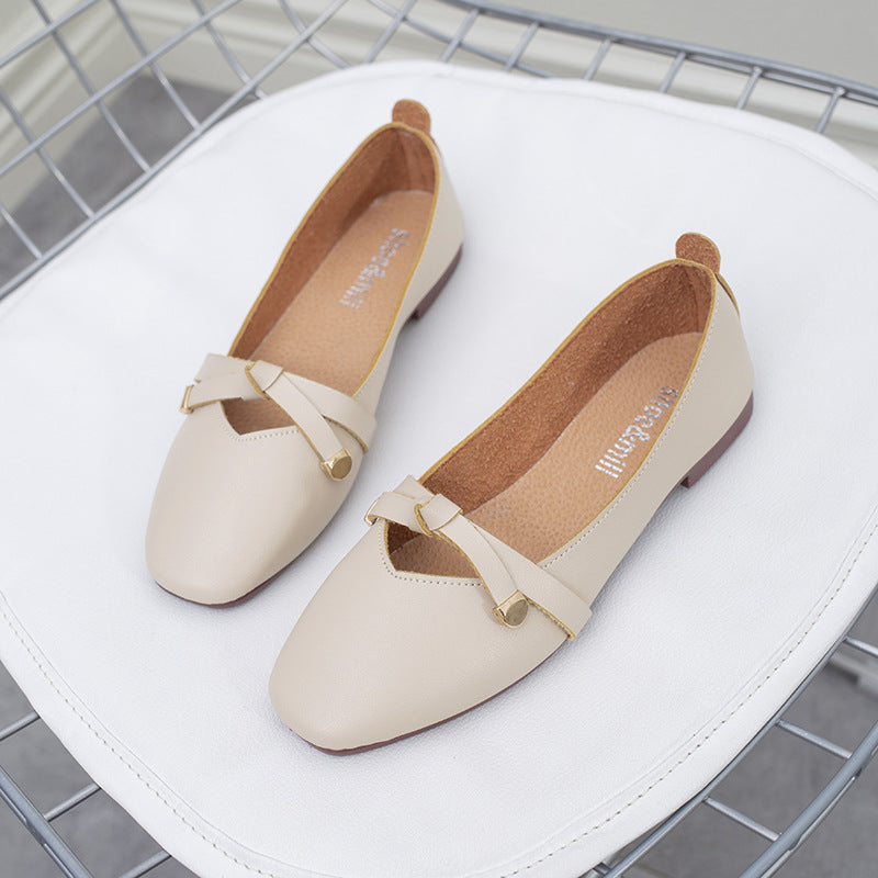 Vintage Mary Jane Schuhe Damen | Square Toe Blockabsatz