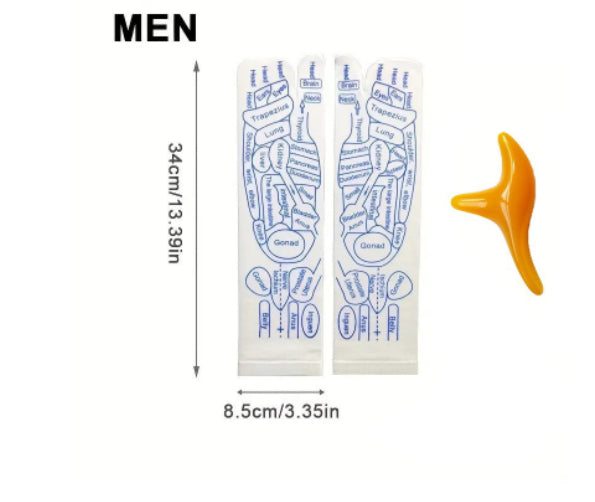 Reflexology Socks Massage | Acupressure Foot Relaxation