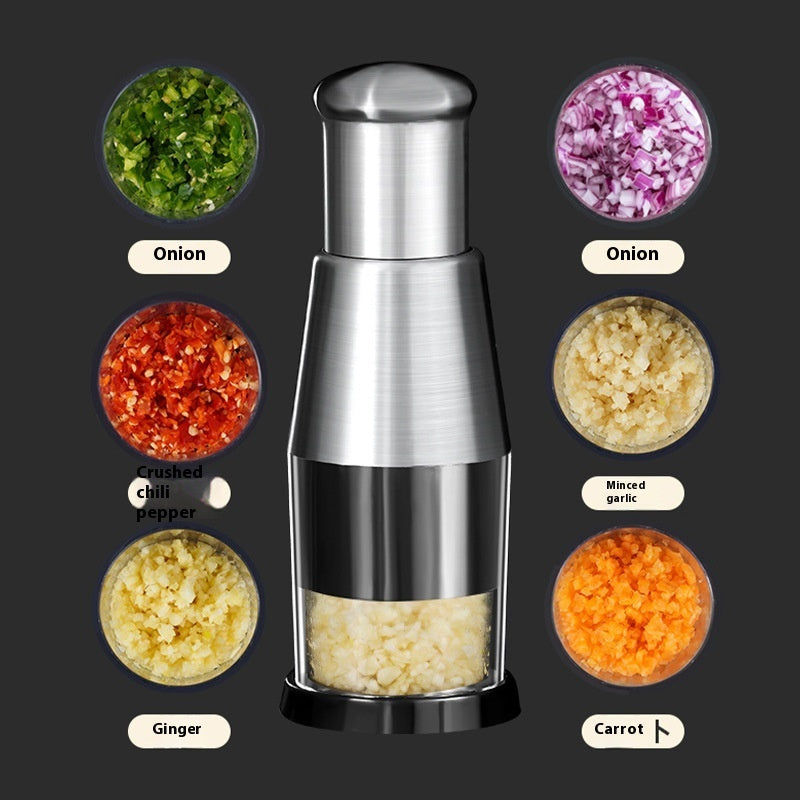 Multifunction Garlic Press | Vegetable Chopper – Kitchen Gadget