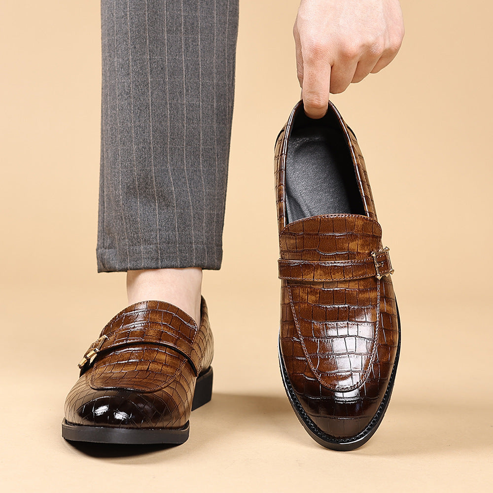 Men's Leather Casual Shoes Large Sizes | Stylish Comfortable