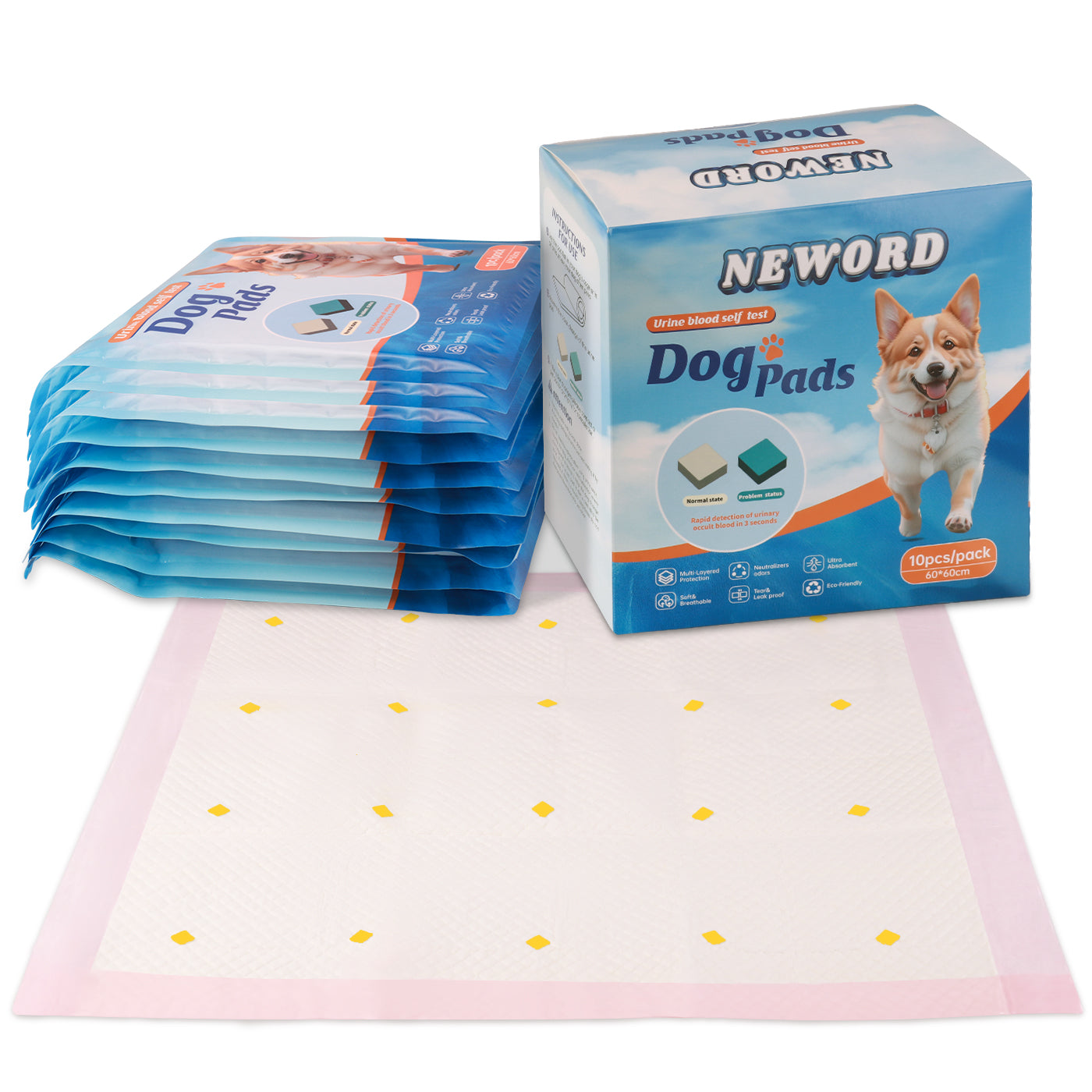 Dog Training Pads Attractant | Absorbent Hygienic Urine Pads