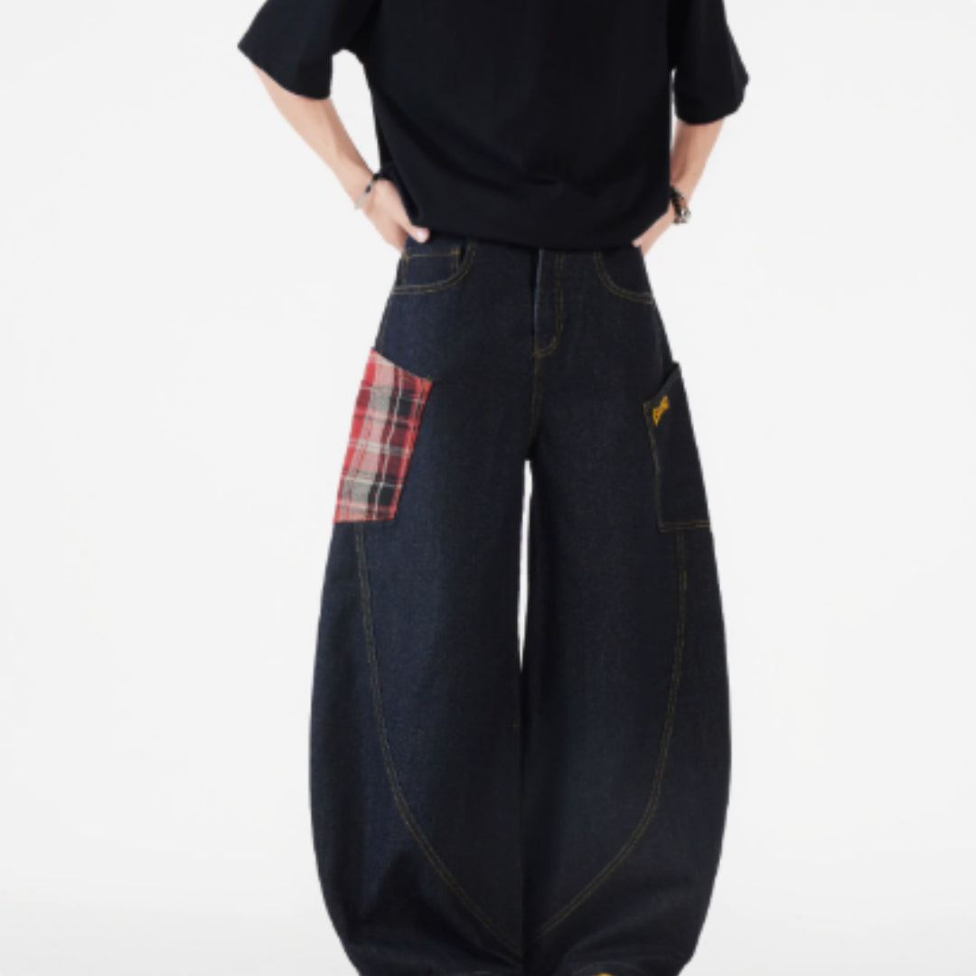 Men's Straight Leg Loose Fit Trousers - Versatile Long Trousers