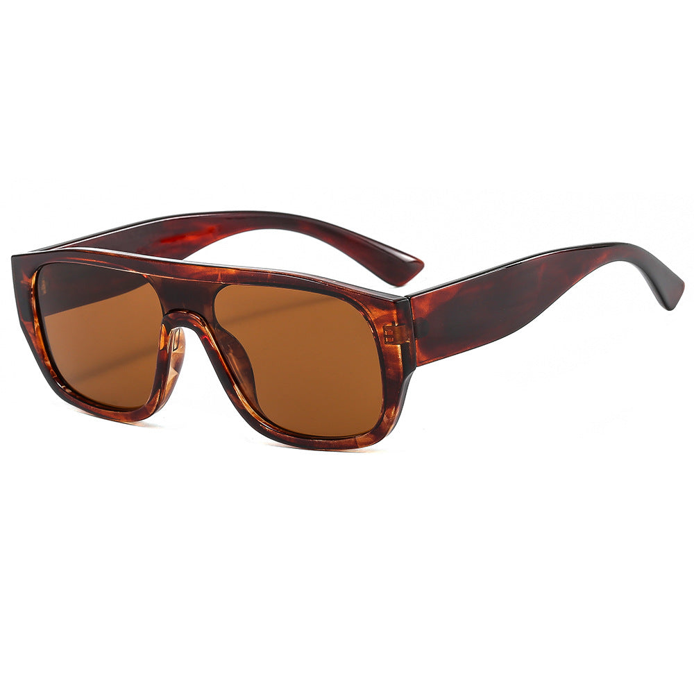 Oversize Sonnenbrille eckig | One Piece | Große Fashion Brille