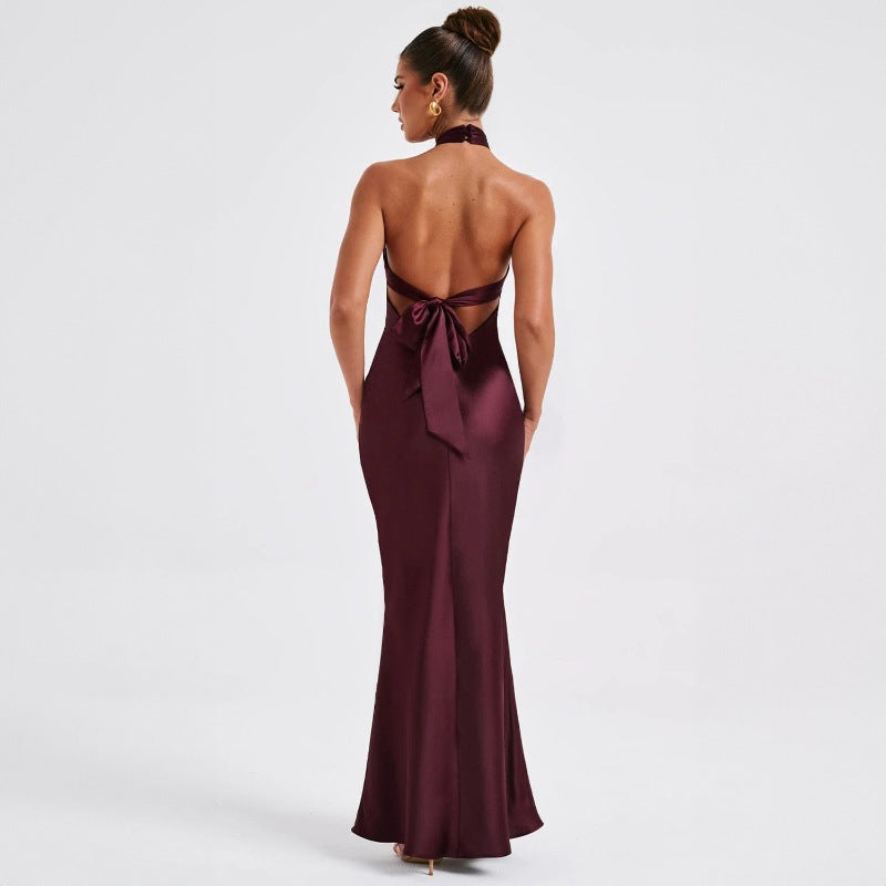 Elegant Backless Summer Dress for Women | Sleeveless & Sexy