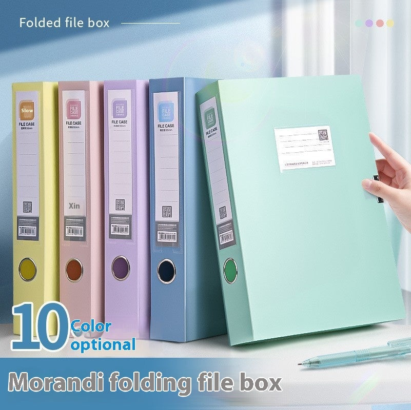 Document Box Morandi | PP File Box Organizer Office Organization