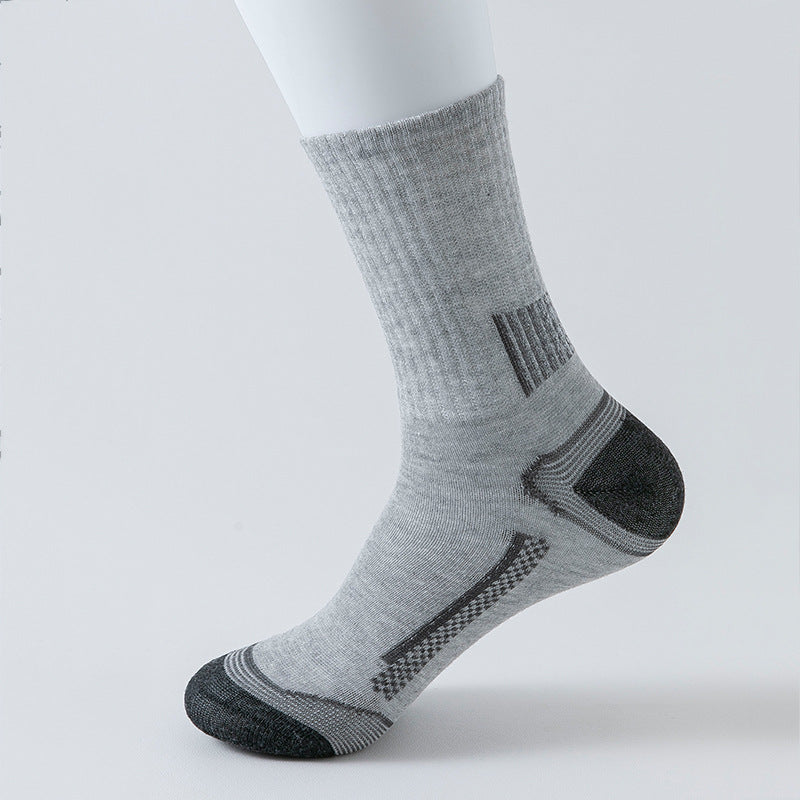 Men's Sports Socks Long Striped | breathable comfortable