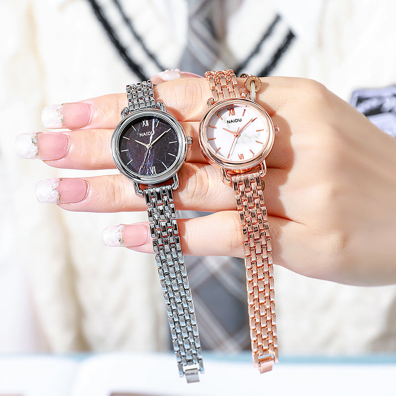 Ladies' Stainless Steel Watch Waterproof – Exclusive Elegant Wristwatch