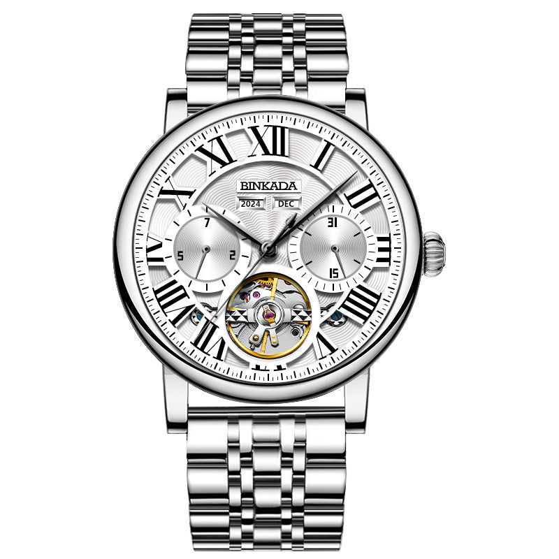 Men's Automatic Watch Waterproof | Multifunction Elegant