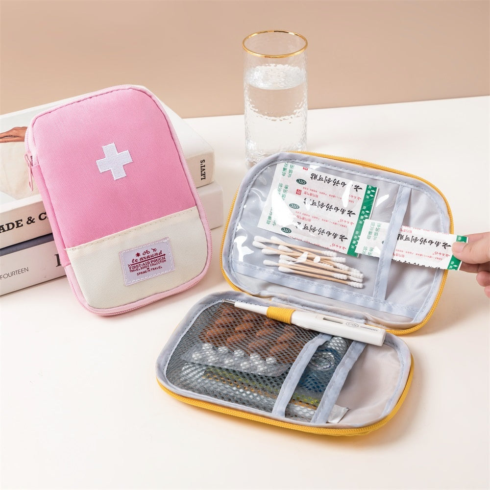 First Aid Bag | Travel Medicine Organizer Oxford Fabric