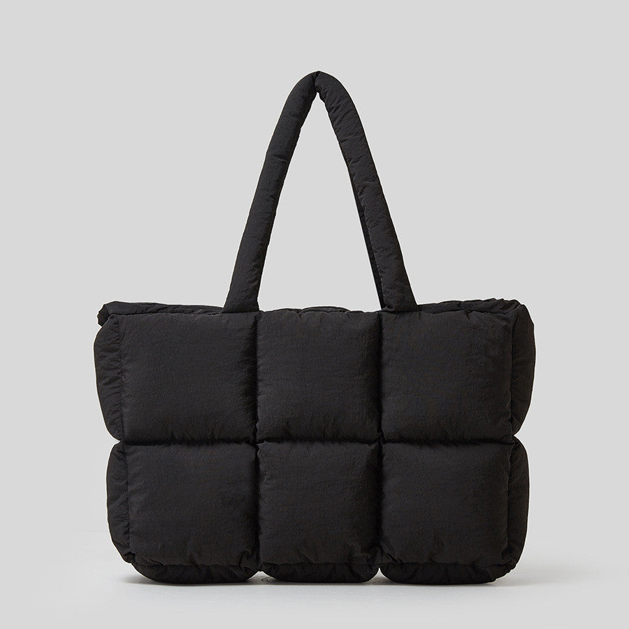 Women's Down Bag, Softly Padded – Stylish & Lightweight