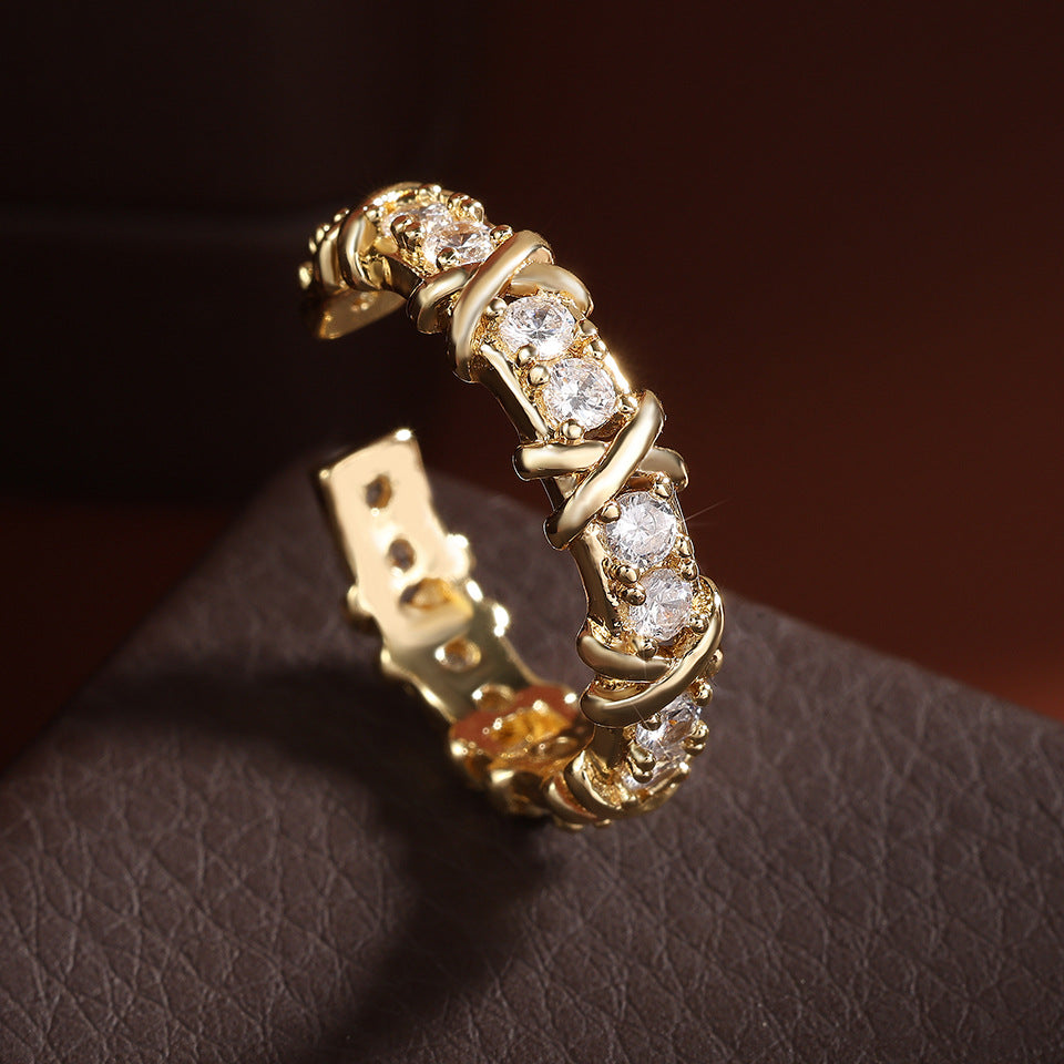 Fashionable Zircon Bracelet for Women and Men