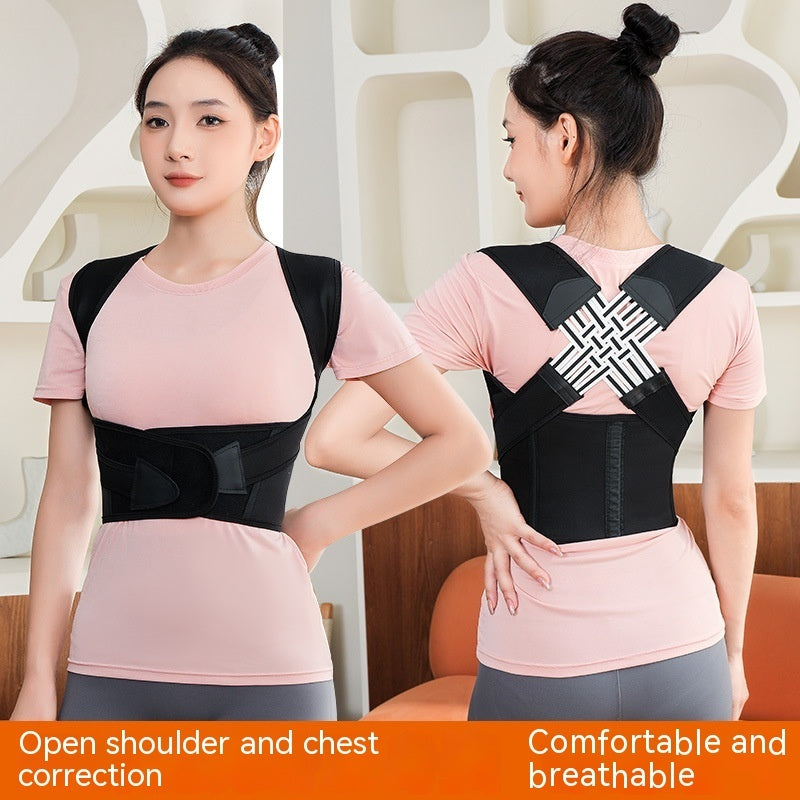 Posture Corrector Back & Shoulder Support | Unisex Chest Lift Anti-Slouch