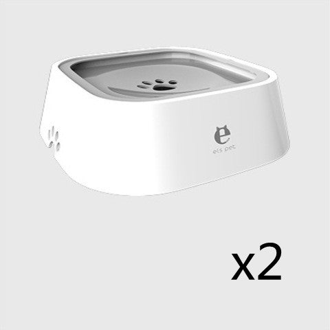 Pet Water Bowl for Dogs and Cats | Anti-Spill Slow Feeder 1.5L