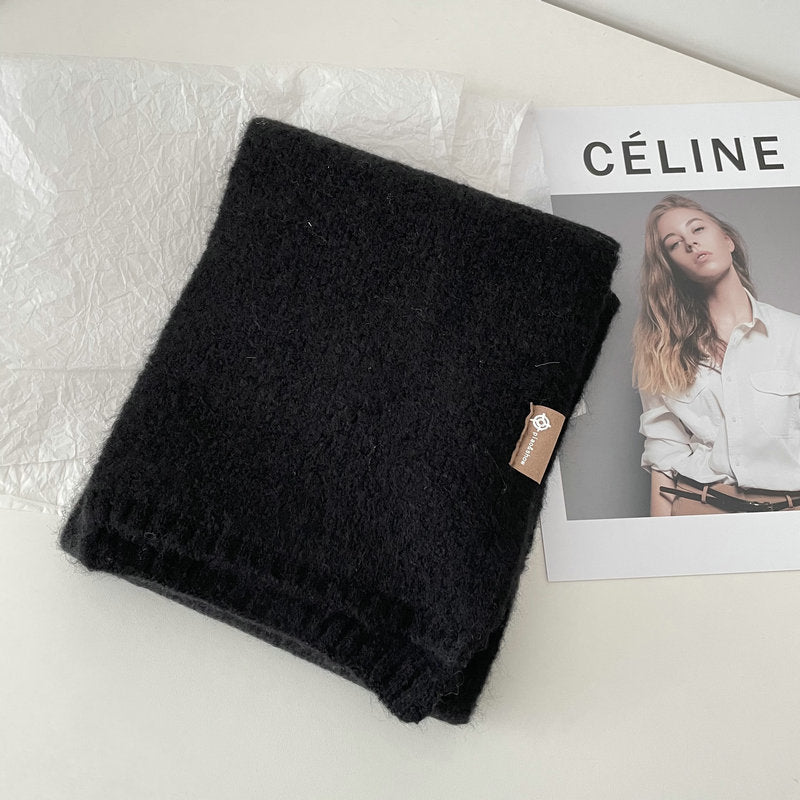 Women's Scarf Soft Warm Plain Elegant Autumn Winter Fashion Accessory