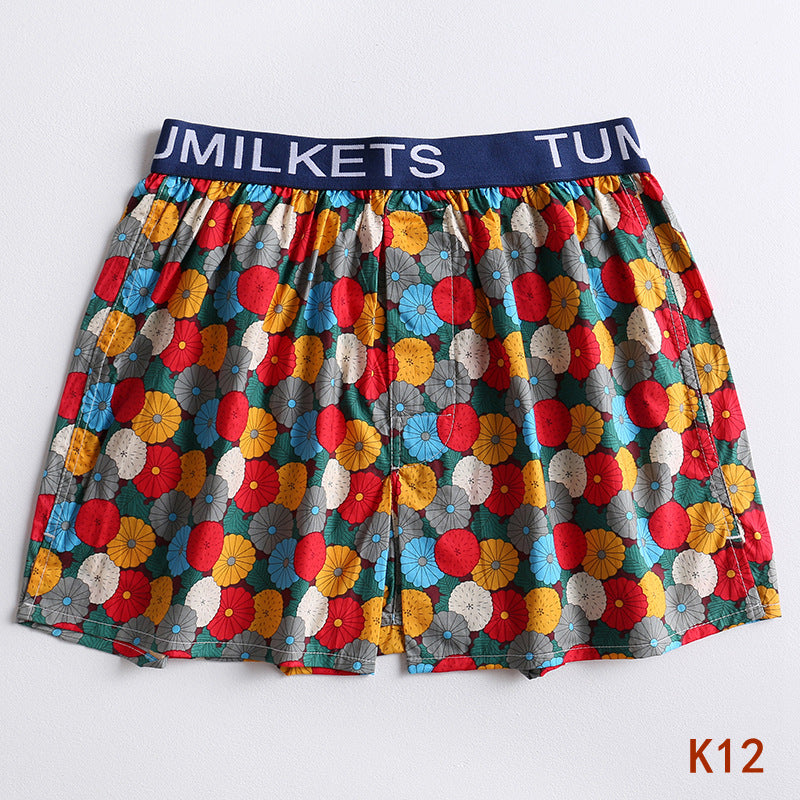 Men's Cotton Boxer Shorts | Print | Comfortable Homewear