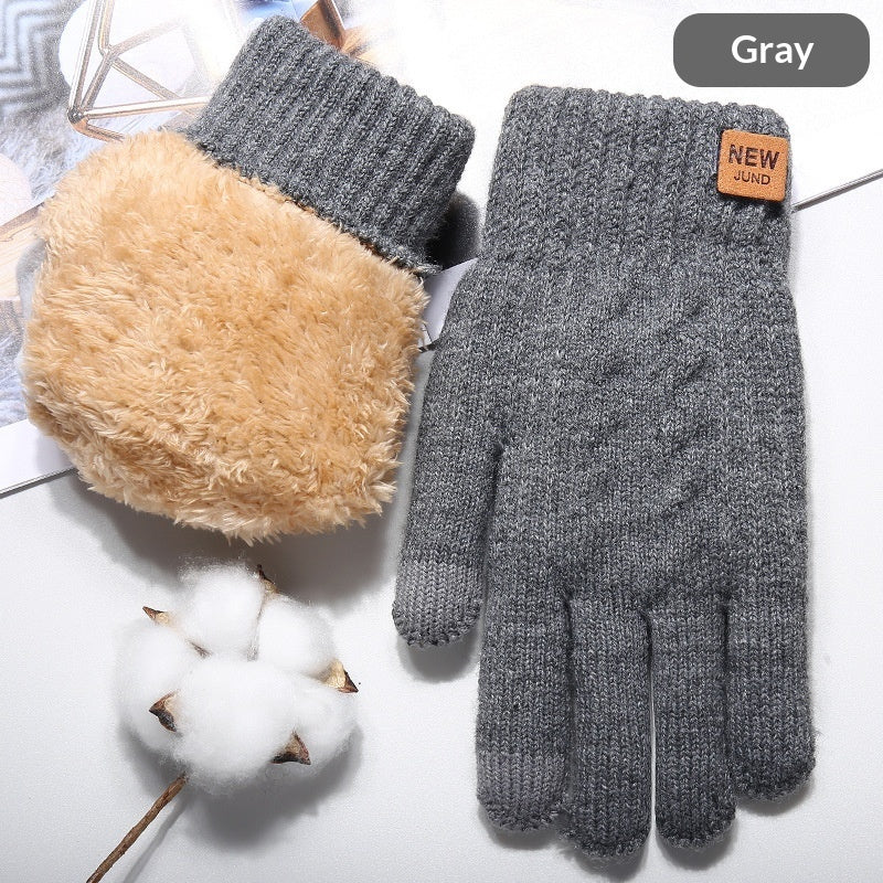 Men's Touchscreen Gloves Warm Fleece Winter Elegant