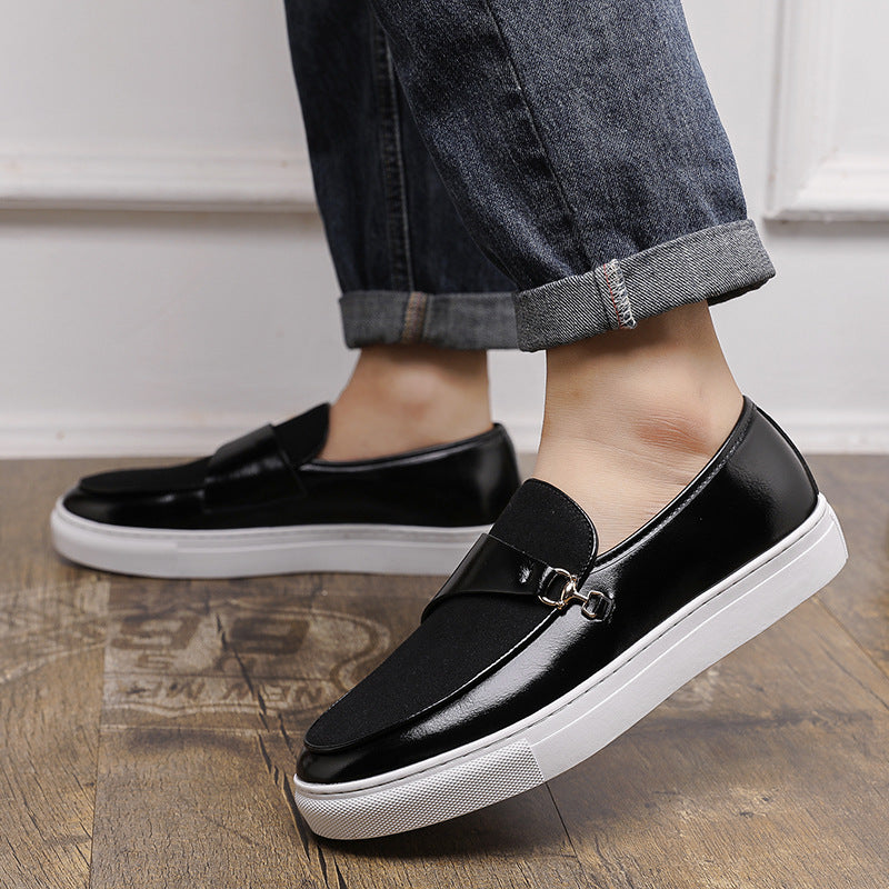 Men's Leather Slip-On | Business Casual Elegant Shoes