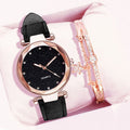 Ladies Electronic Wristwatch Set | Elegant Gift Box Watch