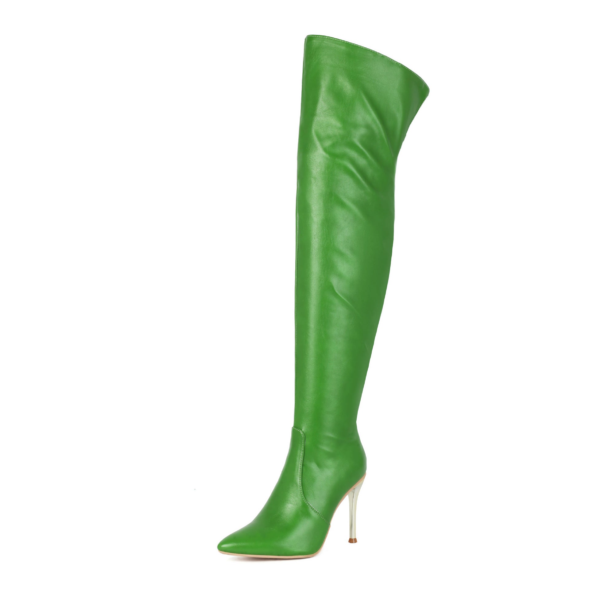 Women's Overknee Boots Pointed Toe – Elegant Stiletto High Boots