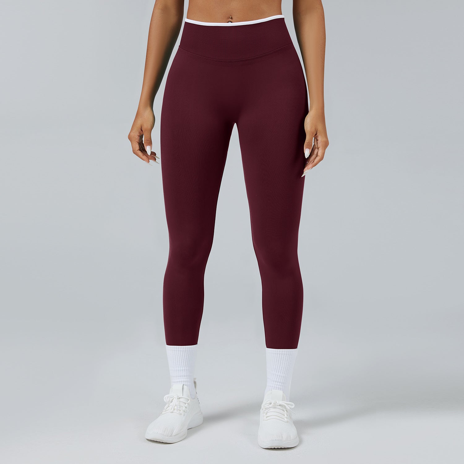 Women's Seamless High Waist Yoga Leggings – Quick-Dry Sports Pants