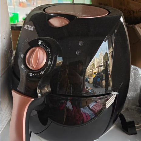 Premium Heißluftfritteuse XXL – Digitale Air Fryer für Fettarmes Kochen