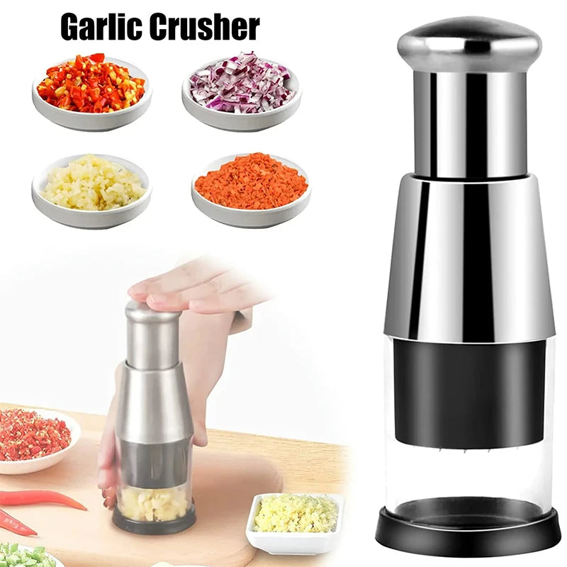 Multifunction Garlic Press | Vegetable Chopper – Kitchen Gadget