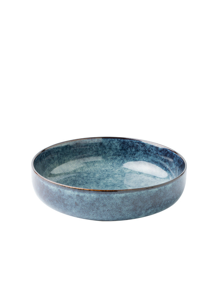 Nordic Creative Dishes Bowl Noodles Bowl Household Personalized Deep Plate