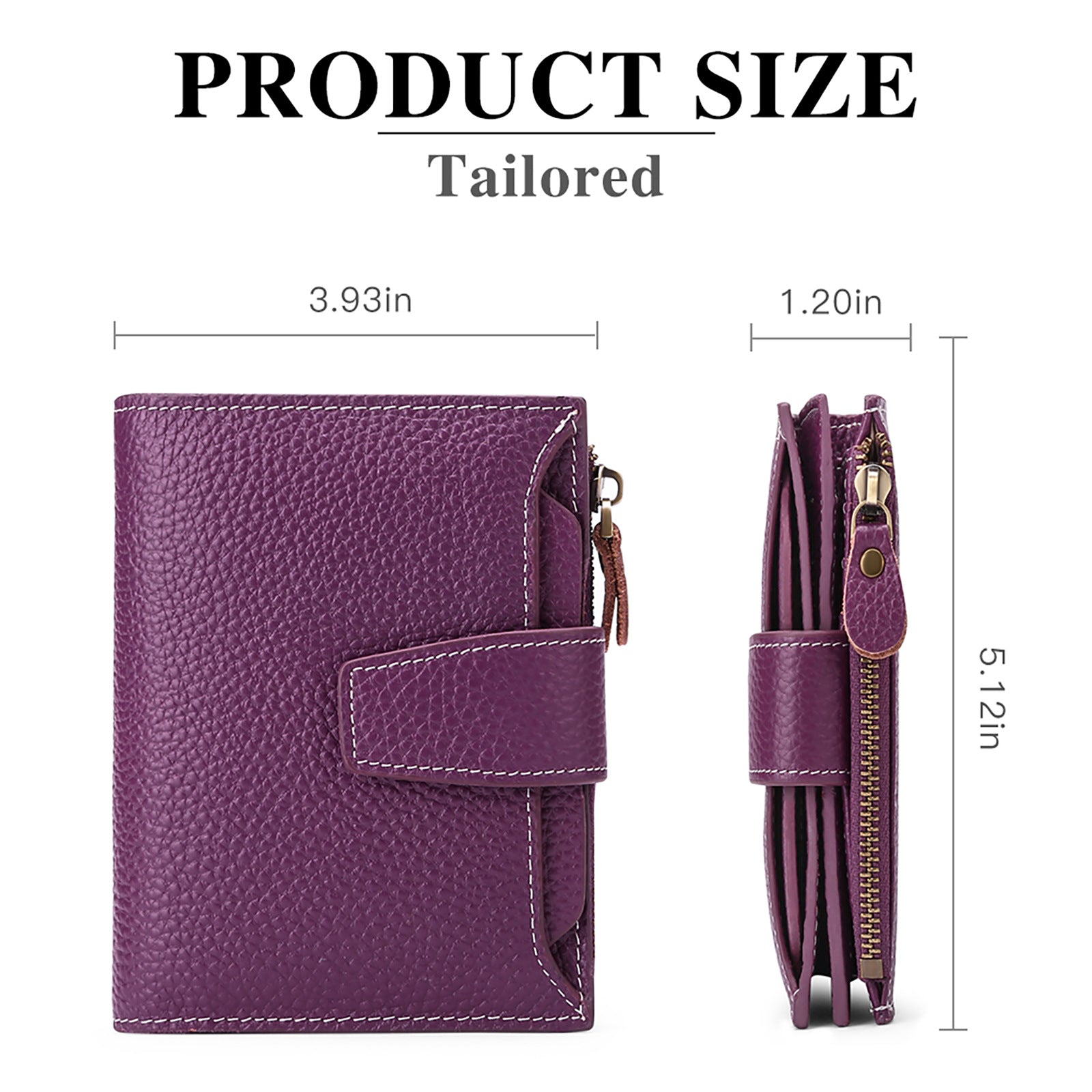 Women's Leather Short Wallet | Premium Genuine Leather Purse