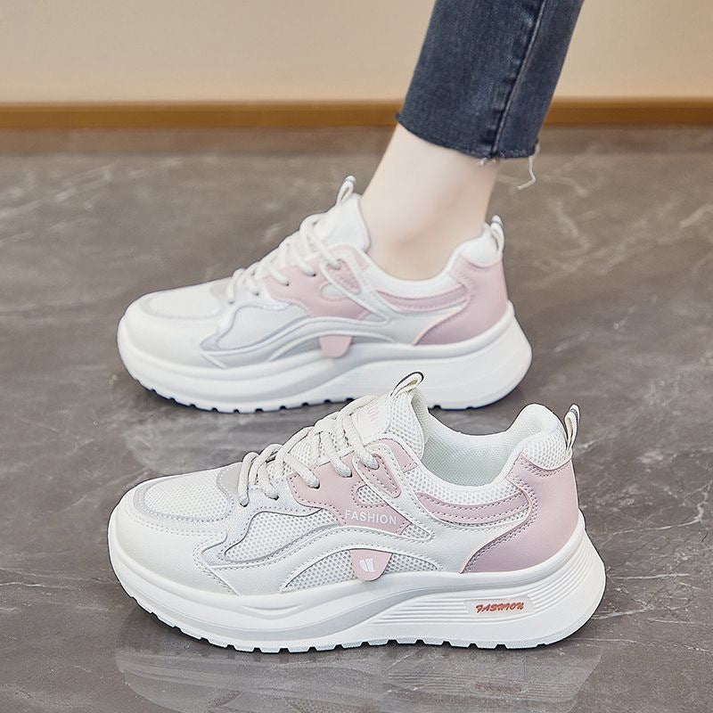 Damen Mesh Sneaker – Atmungsaktive Bequeme Freizeit Schuhe