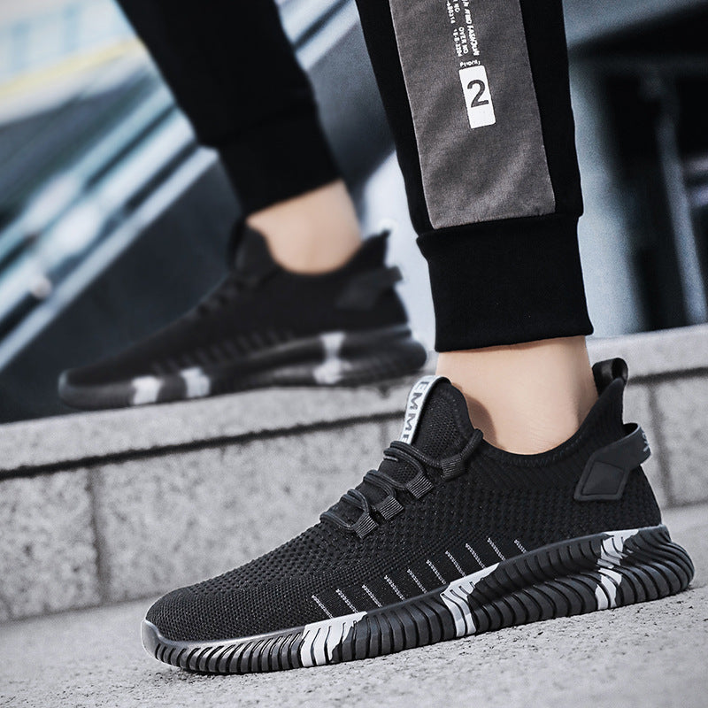 Herren Mesh Running Sneaker Leicht Atmungsaktiv Sport Schuhe